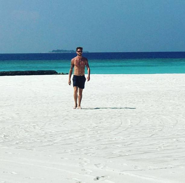 Claudio Marchisio alle Maldive... (Instragram)